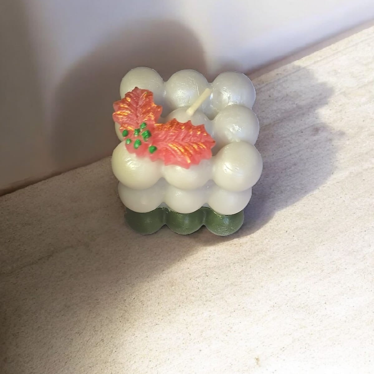 Christmas Bubble candle