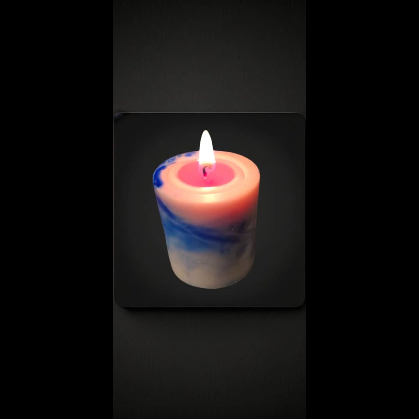 Color changing candle
