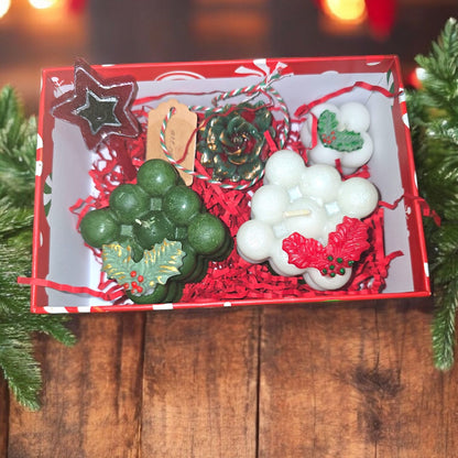 Christmas Bubble candle
