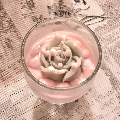 Blush Bloom Candle - art.candle
