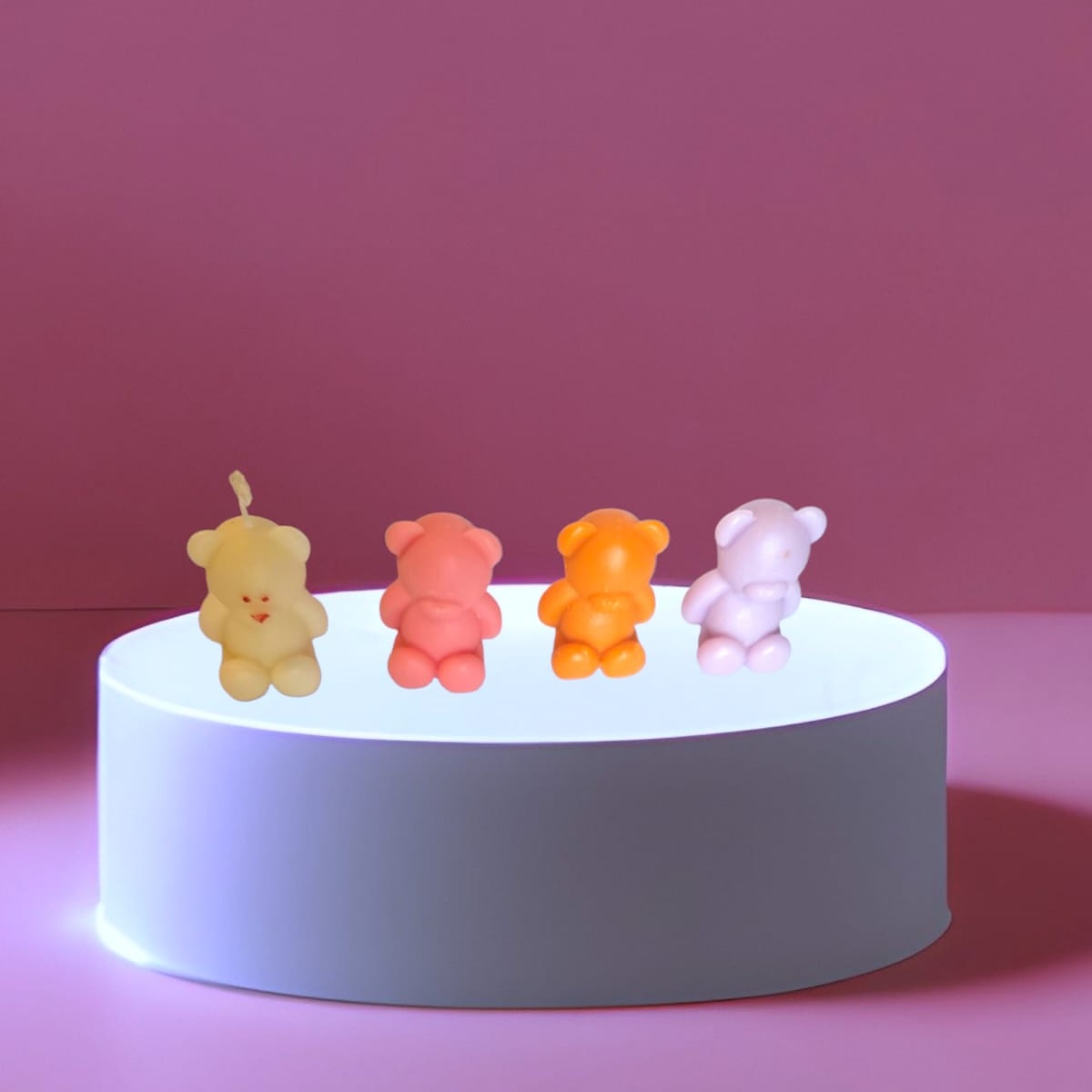 Teddy Candle