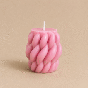 Knotted Spiral Candle